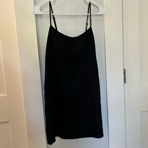 Black Linen Dress